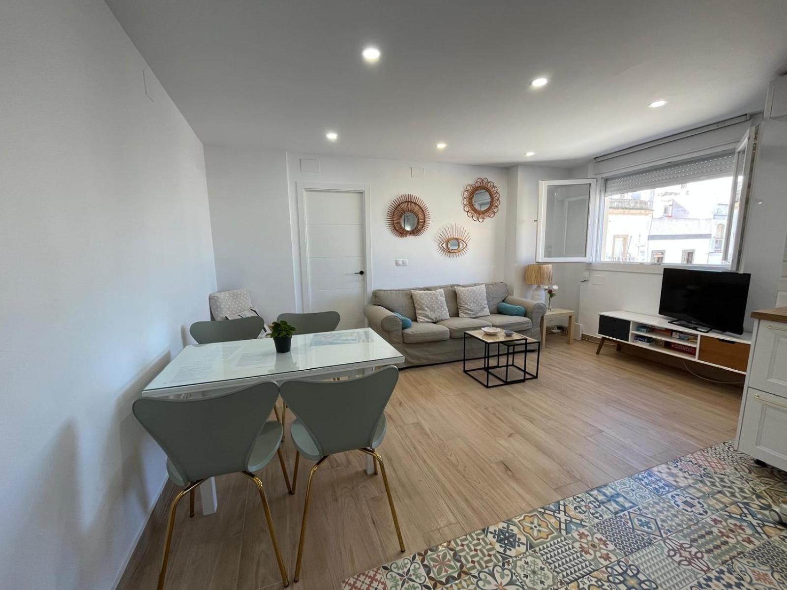 Appartamento The Traveller'S House Con Vistas A Playa La Caleta Cadice Esterno foto